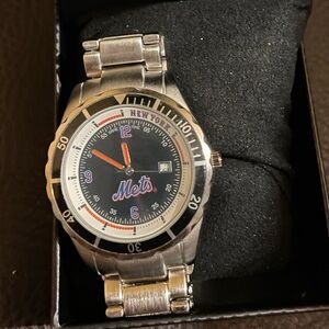 NY Mets VIP Exclusive Stainless Steel Watch ⚾️